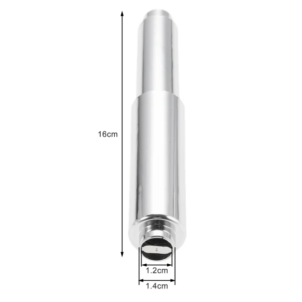 1/3pcs Toilet Paper Holder Roller Bathroom Paper Towel Plated ABS Retractable Spring Insert Replacement Lightweight 5