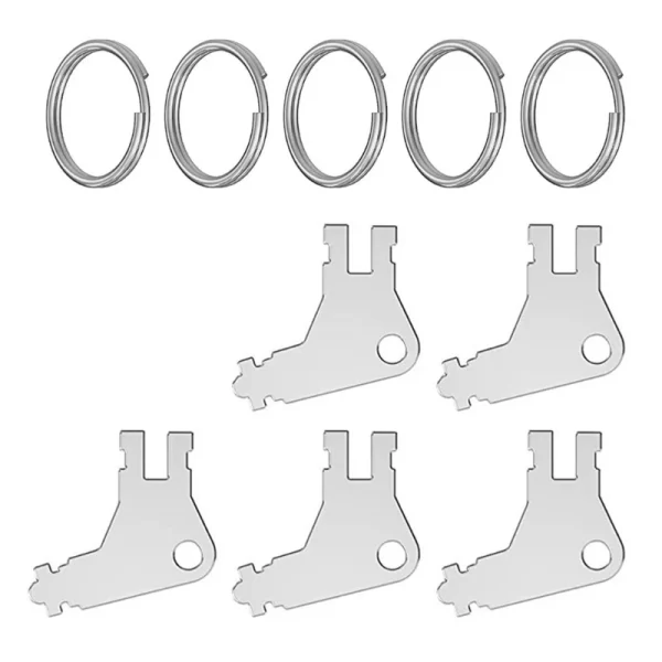 Universal Convenient Toilet Paper Dispenser Key Replacement Durable Toilet Tissue Dispenser Key Bathroom Accessories 3