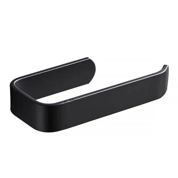 New 1PC Acrylic Toilet Paper Holder Tissue Rack Wall Mounted Bathroom Kitchen Roll Holder Paper Rack Modern Tissue Roll Hanger 4