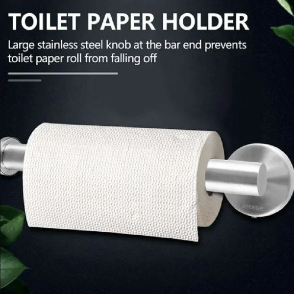 SUS 304 Stainless Steel Toilet Paper Holder,Round Tissue Holder,Paper Roll Dispenser 2