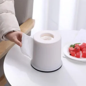 Plastic Roll Paper Holder Towel Tissue Box Storage Case Car Desktop Napkins Holder Organizer For Kitchen Bathroom Supplies 1