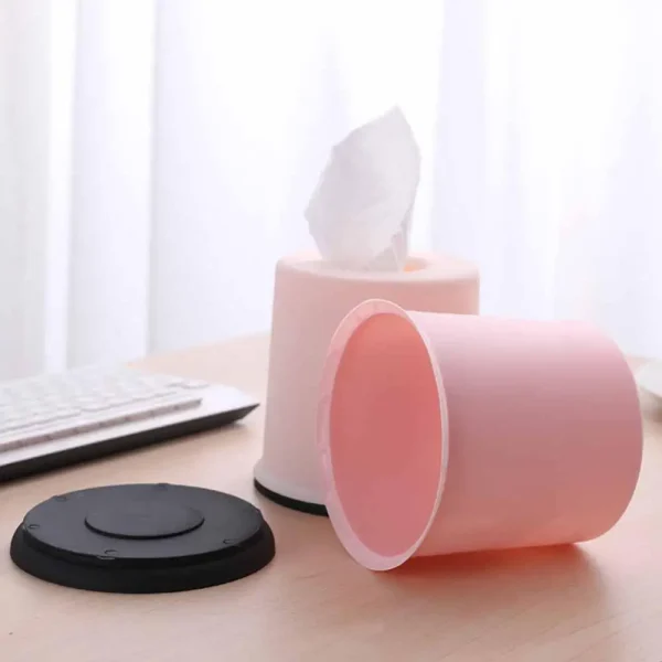 Plastic Roll Paper Holder Towel Tissue Box Storage Case Car Desktop Napkins Holder Organizer For Kitchen Bathroom Supplies 2
