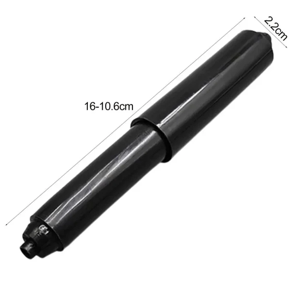 Extendable Toilet Paper Holder Spring-loaded Toilet Paper Holder Replacement Rod Set Easy Installation Adjustable for Bathroom 5