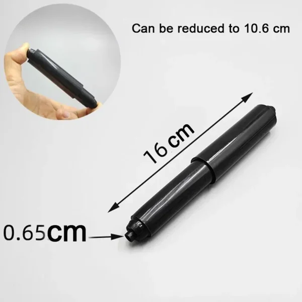 1/3PCS Replacement Toilet Roll Paper Shaft White Plastic Toilet Roll Holder Roller Spindle Insert Spring For Bathroom Accessory 3