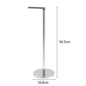 Toilet Paper Holder Lightweight Toilet Roll Paper Storage Rack Thick Base Stainless Steel Tissue Holder Home Accessories 1