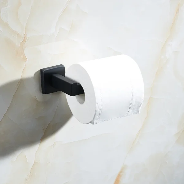 SARIHOSY Stainless Steel Toilet Paper Holder Bathroom Accessories Paper Roll Shelf Towel Rack 3