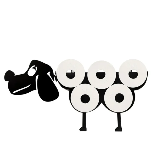 Cute Sheep/Puppy Toilet Paper Holder Bathroom Tissue Storage Box Bathroom Accessories Kitchen Roll Stand Rack Bathroom Decor 1