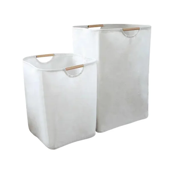 1pc Collapsible Laundry Basket with Handle Large Capacity Household Bathroom Dirty Clothes Storage Basket Clothes Organizer 2