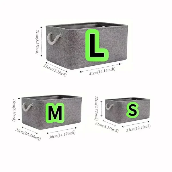 Sundries Storage Basket Cabinet Storage Box Laundry Basket for Toys Clothes Socks Book Organizer Multi-functional Storage Tool 2