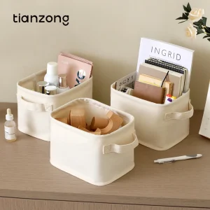 Tianzong clutter storage basket Household snack toy storage box Drawer storage rack Storage basket storage box small 1
