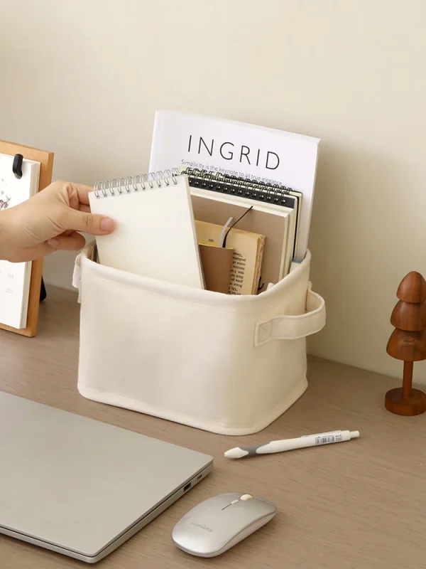Tianzong clutter storage basket Household snack toy storage box Drawer storage rack Storage basket storage box small 3