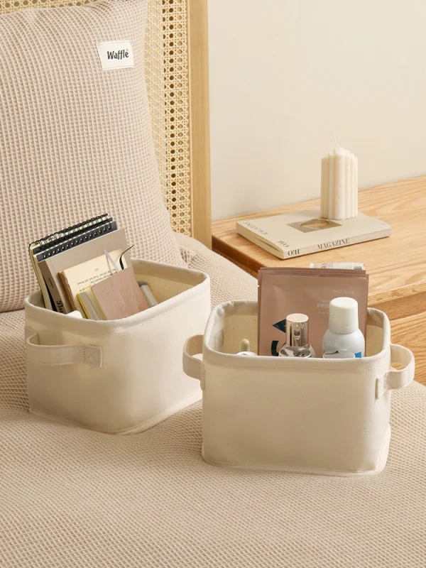 Tianzong clutter storage basket Household snack toy storage box Drawer storage rack Storage basket storage box small 5