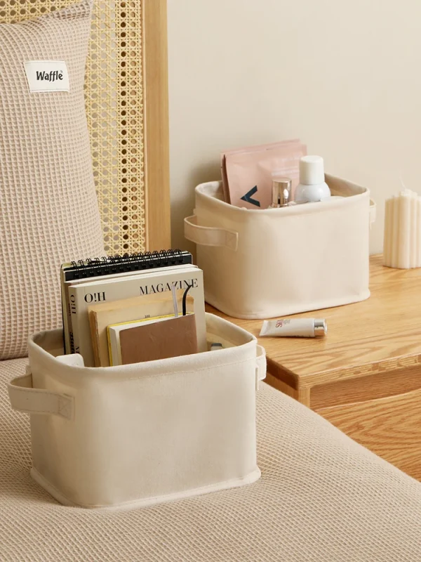 Tianzong clutter storage basket Household snack toy storage box Drawer storage rack Storage basket storage box small 6