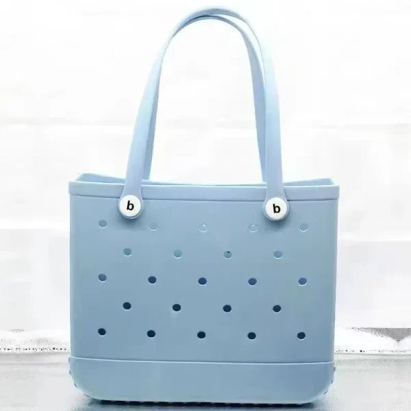 Beach Bag Storage Bag Outdoor Basket Pet Bag Clothes Handbag Printed EVA Portable Swimming Sports Swimsuit Water Filter Bag 6