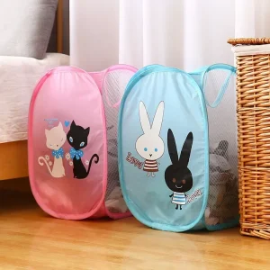 Sorting Basket Toy Storage Basket Folding Clothes Laundry Basket Children Kids Toys Sundries Home Storage Organize 1