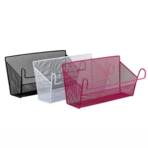 Hanging Basket Bed Bedside Organizer Storage Wall Dorm Bunk Cabinet Door The Over Loft Room Pocket Rack Magazine Dormitory Rail. 1