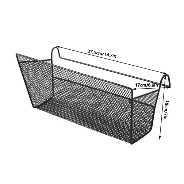 Hanging Basket Bed Bedside Organizer Storage Wall Dorm Bunk Cabinet Door The Over Loft Room Pocket Rack Magazine Dormitory Rail. 2