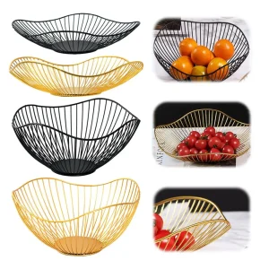 Fruit Plate Modern Simple Living Room Household Snack Style Table Multifunctional Fruit Fruit European Coffee Basket Basket NEW 1