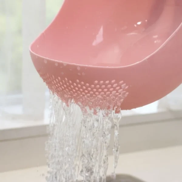 Rice Sieve Plastic Colander Washing Filter Strainer Basket Kitchen Tools Food Beans Vegetable Fruit Bowl Drainer Cleaning Basket 6