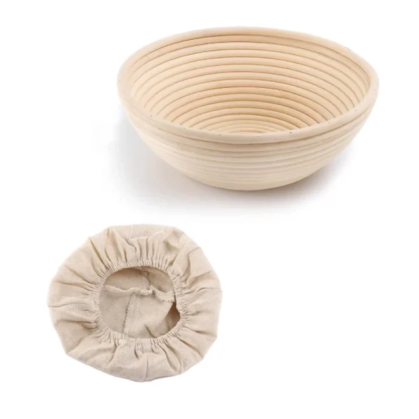 Bread Proofing Basket Banneton Set or Bread Tools Optional Natural Rattan Basket Dough Fermentation Bread Basket Baking Utensils 2