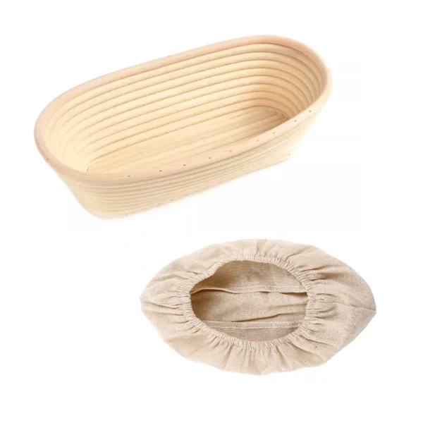 Bread Proofing Basket Banneton Set or Bread Tools Optional Natural Rattan Basket Dough Fermentation Bread Basket Baking Utensils 4