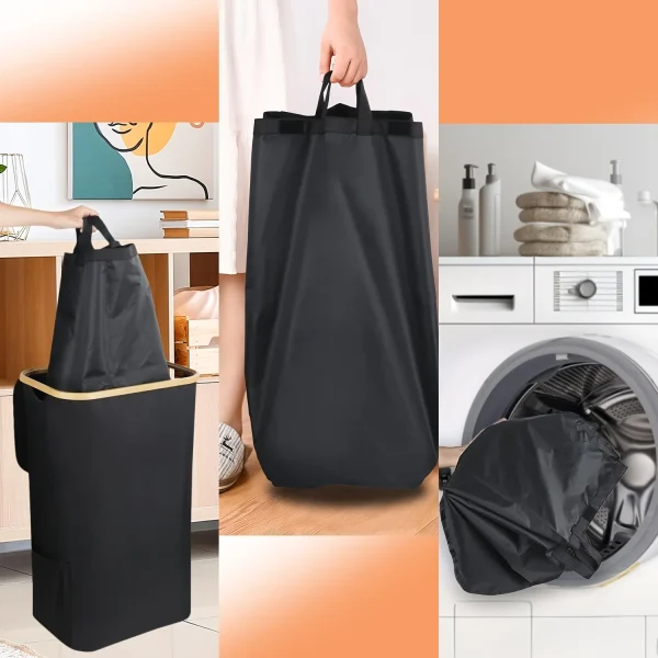 Empty Bottle Storage Basket Wastewater Bottle Collection Bag Folding Storage Bag for Bottle Organizer Recyclable Bottle Tote Bag 2