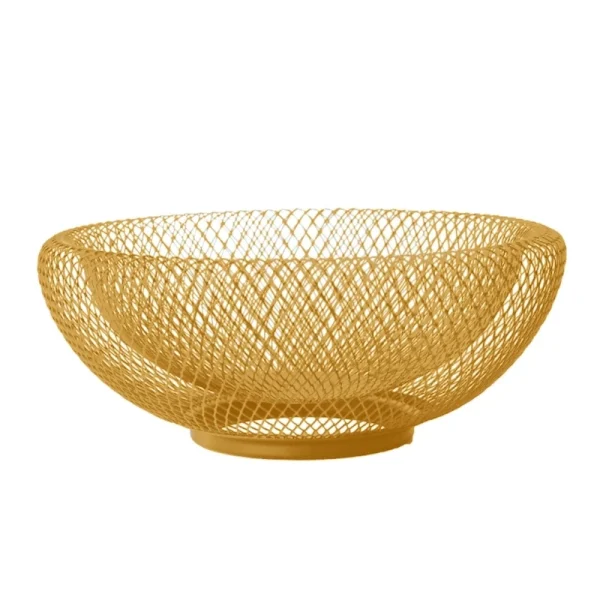 Fruit Bowl Wrought Vegetable Storage Basket Container Kitchen Counter 3