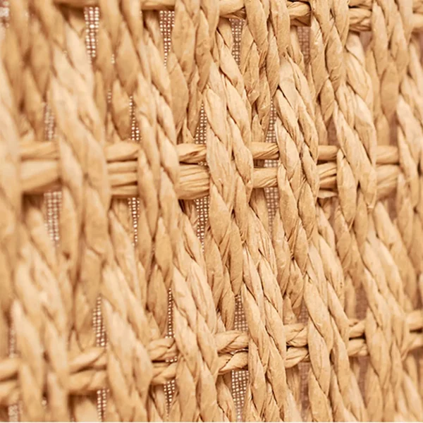 Woven Storage Baskets Handwoven Kitchen Organizer Cosmetic Box for Vegetables Breakfast Bread Bedroom Home Decorative 6