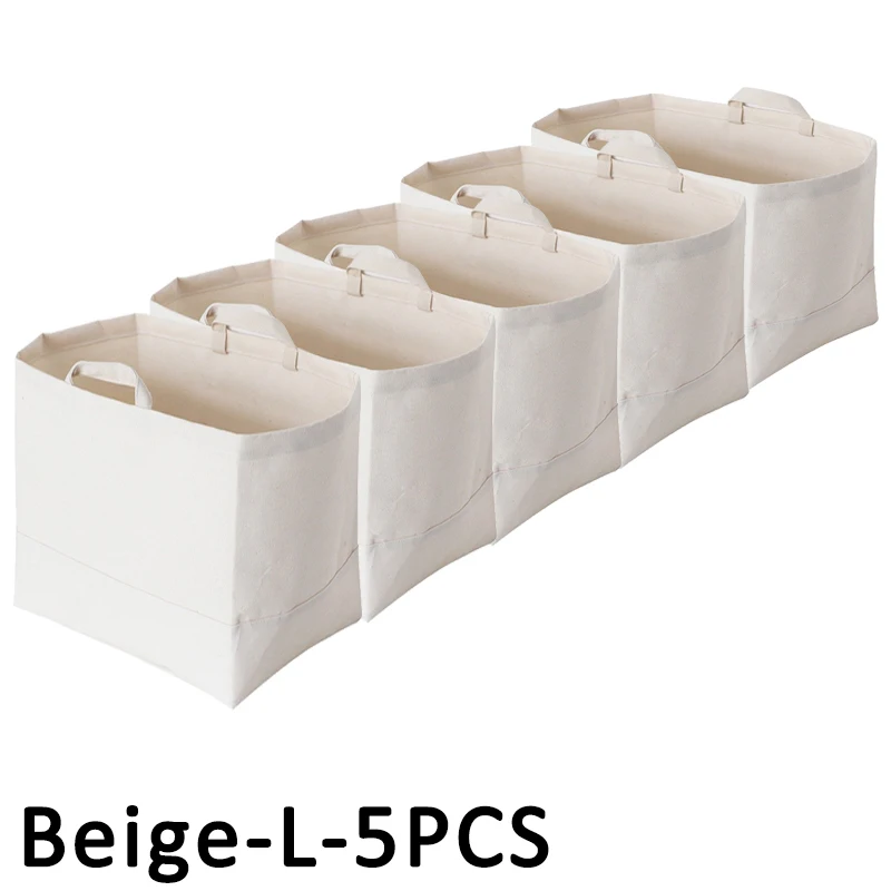 Beige-L-5Pcs