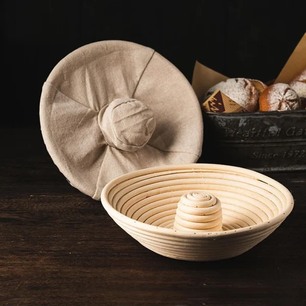 Banneton Set or Bread Tools Optional Natural Rattan Basket Baking Utensils Bread Proofing Basket Dough Fermentation Bread Basket 5