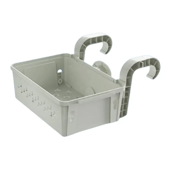 Swimming Pool Storage Basket with Cup Holders Top Rails Ground Pool Storage Basket Swimming Pool Hanging Storage Accessories 5
