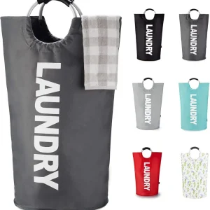 Large-capacity Storage Basket Dirty Laundry Storage Basket Waterproof Foldable Storage Bag for Bathroom Storage Organizer 1