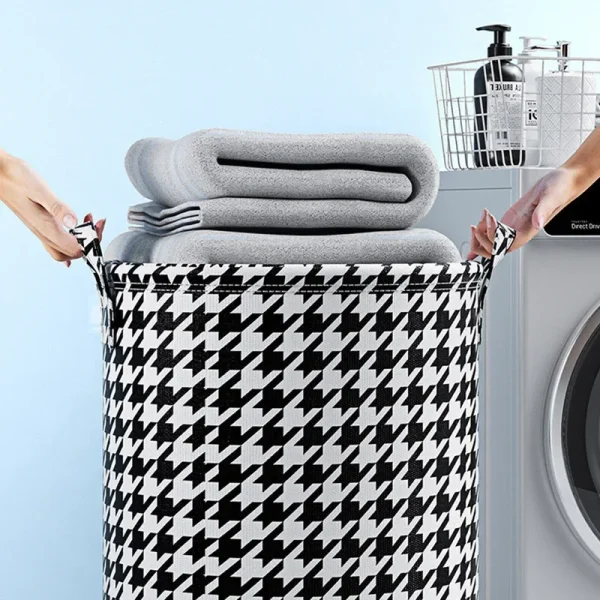 Foldable Laundry Basket Storage Bucket Clothes Organizer Bathroom Waterproof Dirty Clothes Laundry Toy Organizers Storage Basket 3