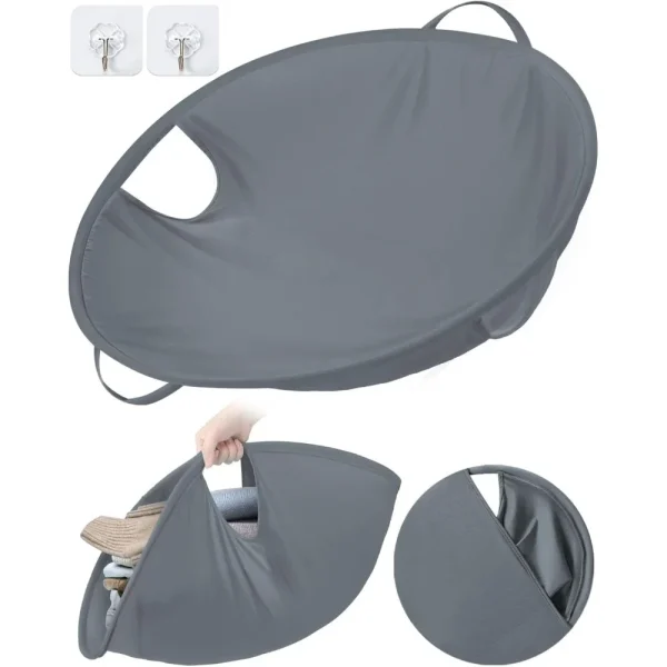 Hot Pop Up Laundry Hamper Storage Laundry Basket For Dirty Clothes Dryer Washer Removal Foldable Laundry Baskets Portable Bags 1