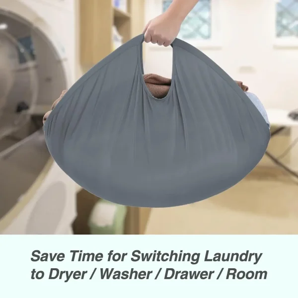Hot Pop Up Laundry Hamper Storage Laundry Basket For Dirty Clothes Dryer Washer Removal Foldable Laundry Baskets Portable Bags 3