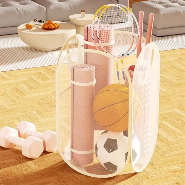 Children's Toys Storage Basket Storage Box Sub Block Plush Toy Large capacity Household Multifunctional Laundry Basket Organizer 6