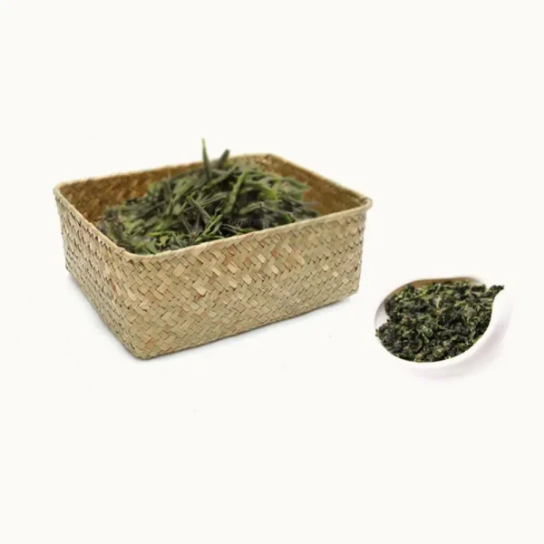 Woven Seagrass Storage Baskets Straw Pot Rattan Basket Desk Organizer Picnic Basket Fruit Storage Box Cosmetic Storage Container 5