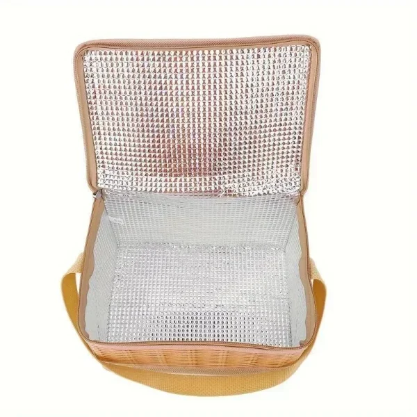 New Portable Food Container Basket Insulation Bag Lunch Box Picnic Bag for Outdoor Camping Home Storage 5