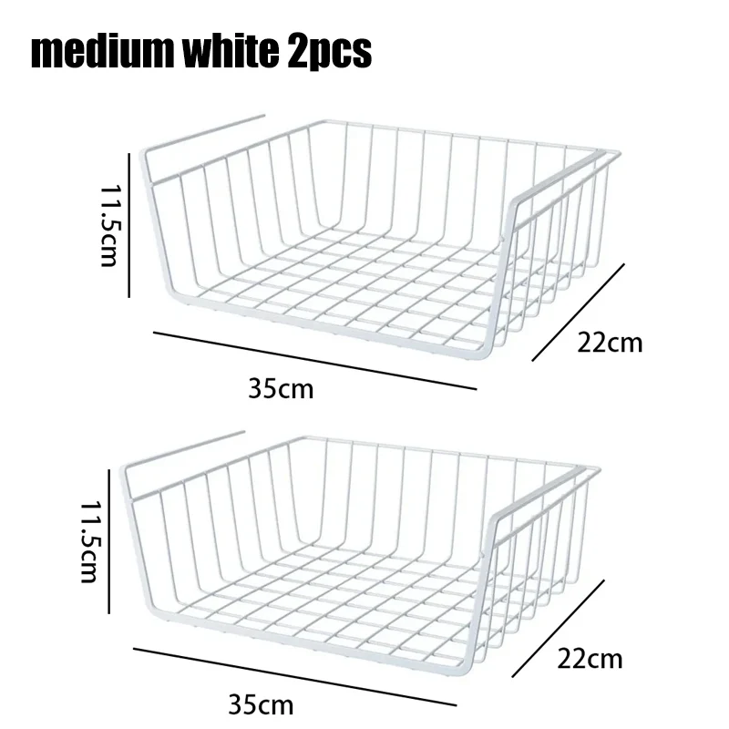 medium white 2pcs
