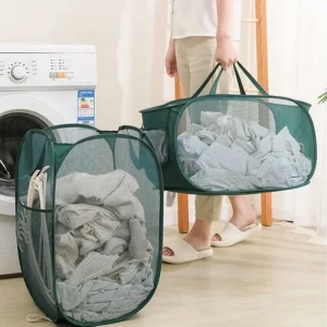 Storage Basket Dirty Clothes Basket Storage Basket Portable Basket Bathroom Dirty Clothes Basket Foldable Dirty Clothes Basket 1