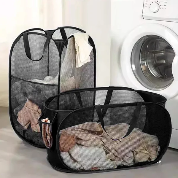 Storage Basket Dirty Clothes Basket Storage Basket Portable Basket Bathroom Dirty Clothes Basket Foldable Dirty Clothes Basket 2