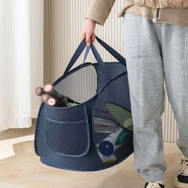 Storage Basket Dirty Clothes Basket Storage Basket Portable Basket Bathroom Dirty Clothes Basket Foldable Dirty Clothes Basket 4
