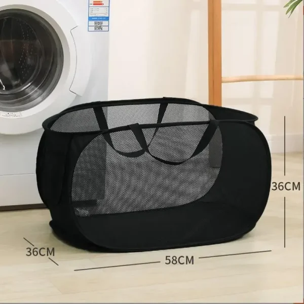 Storage Basket Dirty Clothes Basket Storage Basket Portable Basket Bathroom Dirty Clothes Basket Foldable Dirty Clothes Basket 6