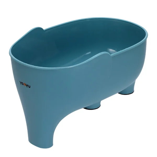 1PC Drain Basket Kitchen Multifunctional Sink Filter Household Vegetable and Fruit Washing Basket Elephant Drain Basket 5