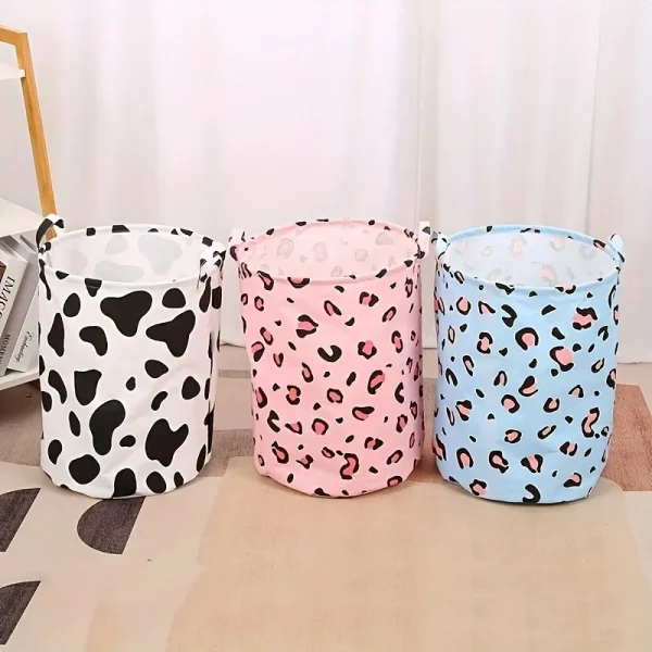 Fabric storage basket, clothes, toys, sundries, dirty clothes basket, household moisture-proof and mildew-proof storage basket 2