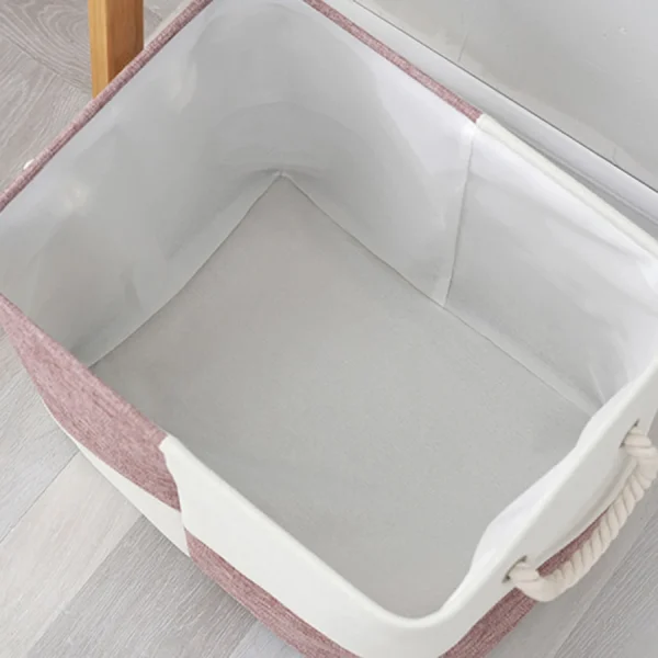 Home Supplies Sundries Sorting Basket Folding Linen Organizer Box Underwear Socks Baby Toys Storage Basket 5