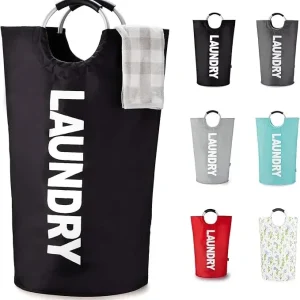 Oxford Fabric Dirty Clothes Basket Large-capacity Foldable Laundry Basket Multifunction Storage Organizer For Laundry Room Dorm 1