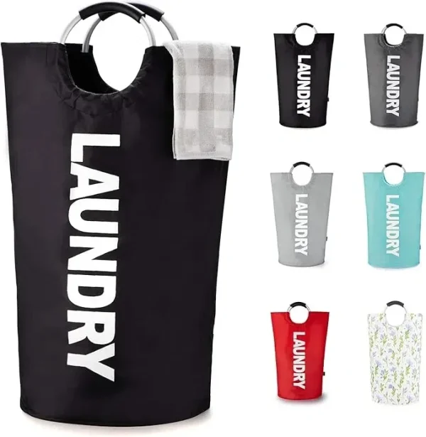 Oxford Fabric Dirty Clothes Basket Large-capacity Foldable Laundry Basket Multifunction Storage Organizer For Laundry Room Dorm 1