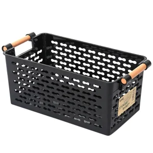 Plastic Desktop Storage Basket Rectangular Bathroom Portable Storage Box Bath Basket Kitchen Debris Multi-Purpose Baskets 1