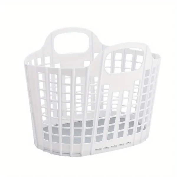 Modern Foldable Laundry Hamper High-capacity Portable Dirty Clothes Organizer Durable Laundry Basket for Home Bathroom 1